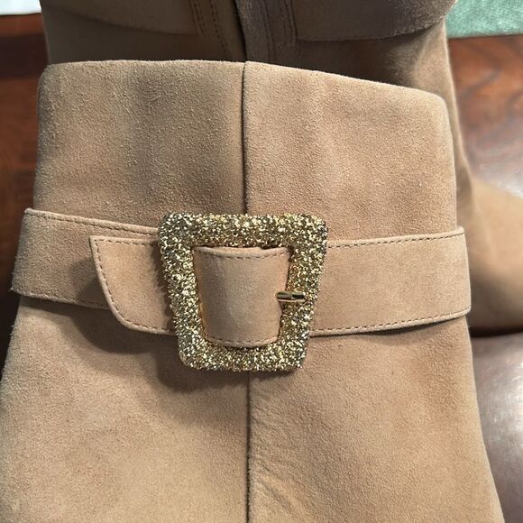 Sam Edelman Tan Leather Suede Ankle Boots(Size 10.5M) - Picture 9 of 14